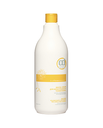 Constant Delight BIO Flower - Маска-объем для непослушных и тонких волос 1000 мл - hairs-russia.ru